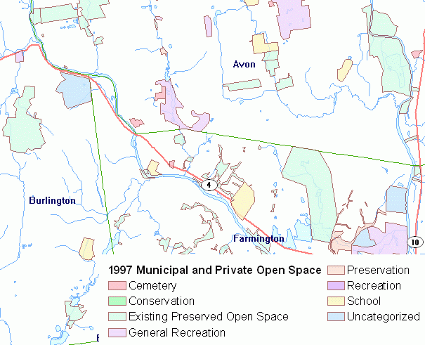 Example of 1997 Municipal and Privat Open Space