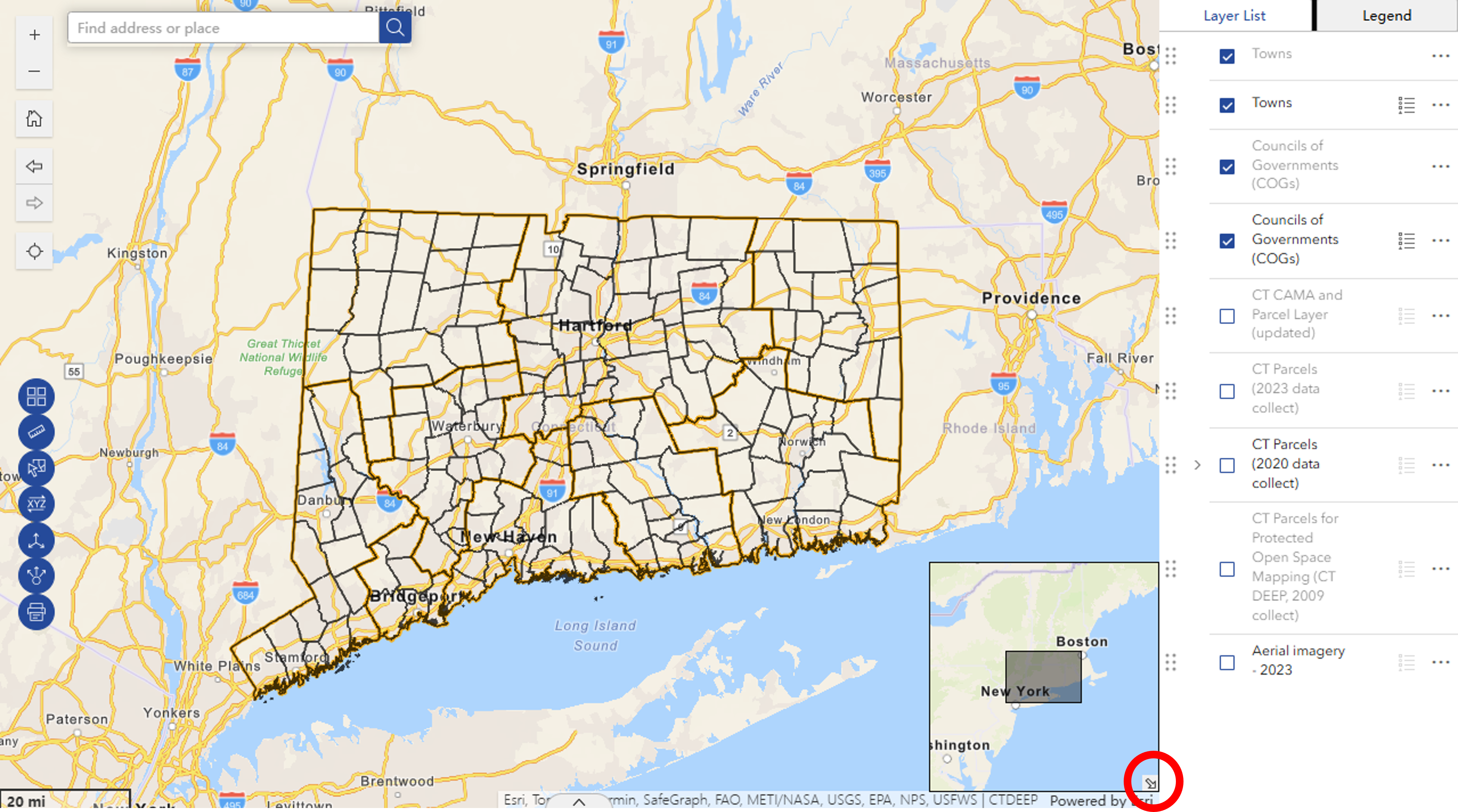CTP Overview Map