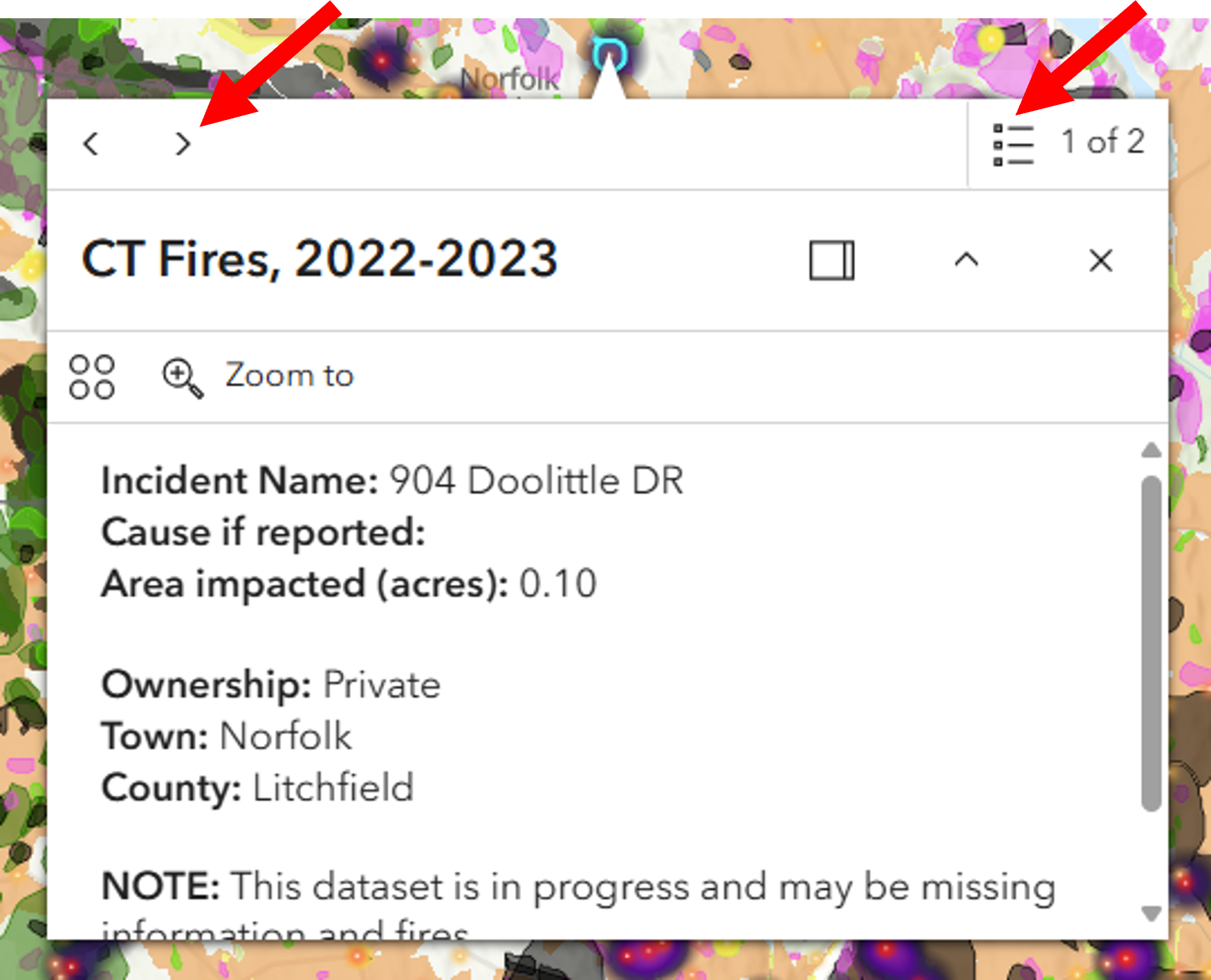 Popup example