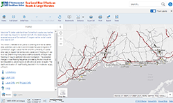 Sea Level Rise Effects on Roads and Marshes Viewer Thumbnail